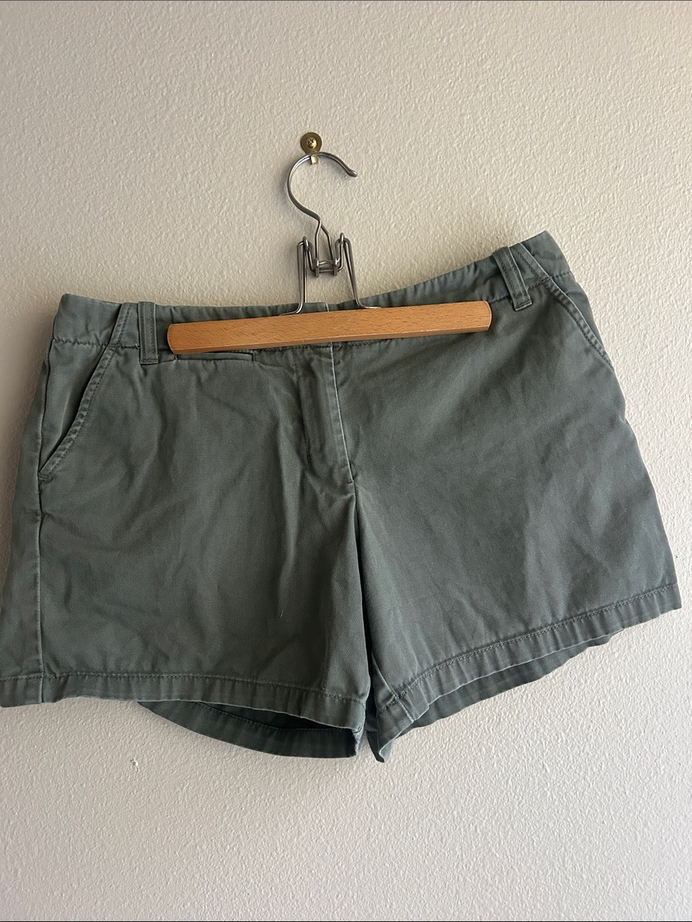 J. Crew Women's Olive Green Low Fit Shorts
